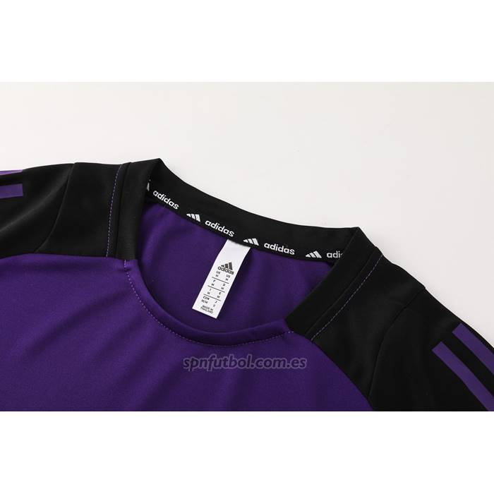 Chandal del Alemania Manga Corta 2024-2025 Purpura - Pantalon Corto